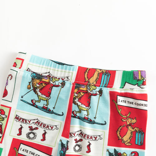 Christmas Sale Green Guy Gift Kids Bamboo 2 Pieces Pajama Set