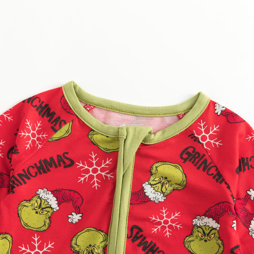 Christmas Sale Snowflake Green Guy Bamboo Red Bamboo Zippy Sleeper