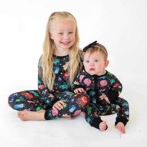 Brain Friend Baby Bamboo Zipper Romper Pajama