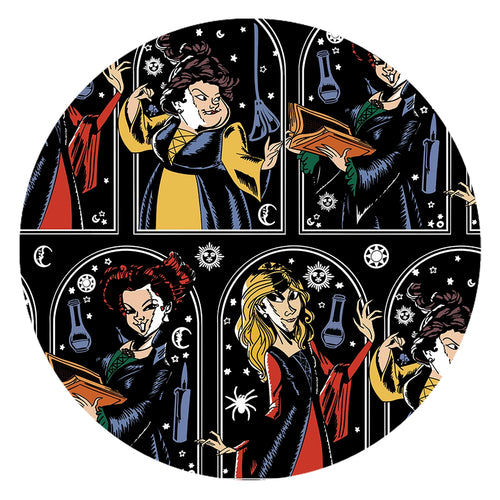 Halloween Witch Sisters Kids Bamboo Two-Piece Pajama Set