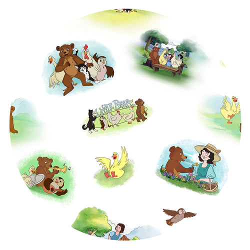 Little Cute Bear Kids Bamboo Short Sleeves Dress