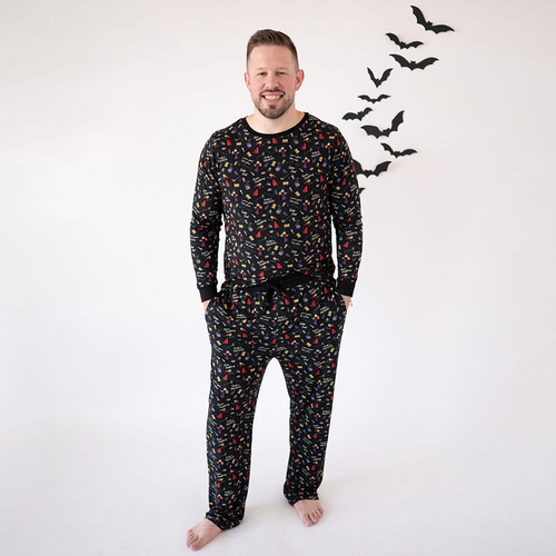 Halloween Witch Sisters Spell Bamboo Family Matching Pajamas