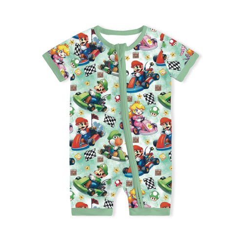 Super Racing Bamboo Family Matching Pajamas