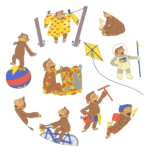 Curious Monkey White Baby Bamboo Short Zipper Romper Pajamas