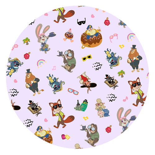 Crazy Zoo Baby Bamboo Zipper Romper Pajamas