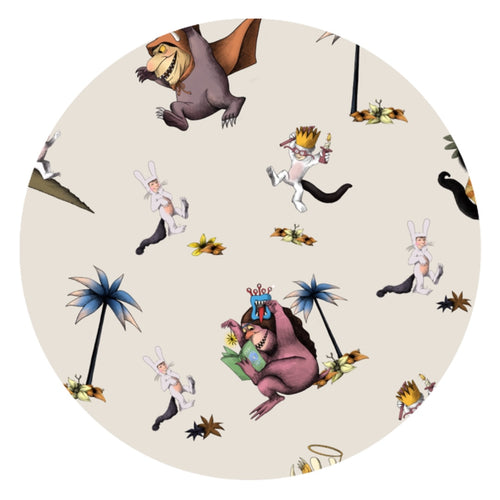 Fancyprince Monster Adventure Baby Bamboo Zipper Romper Pajamas