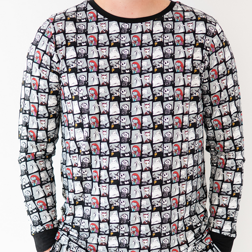 King of Halloween Town Bamboo Family Matching Pajamas