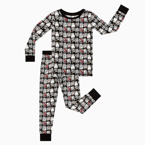King of Halloween Town Kids Bamboo Two-Piece Pajama Set