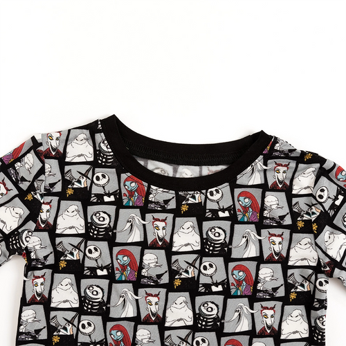 King of Halloween Town Kids Bamboo Two-Piece Pajama Set