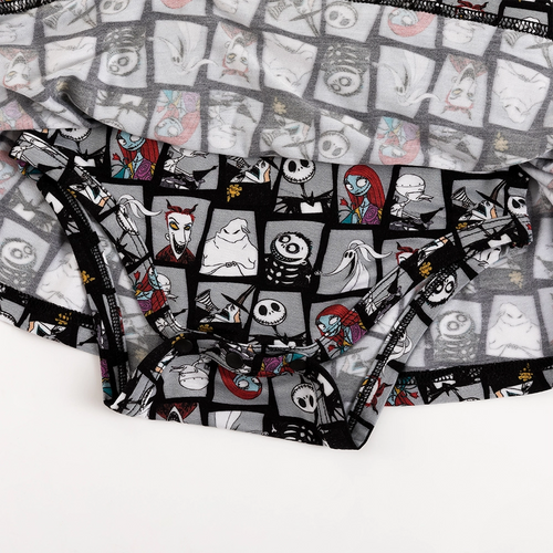 King of Halloween Town Long Sleeve Twirl Dress With Bodysuit