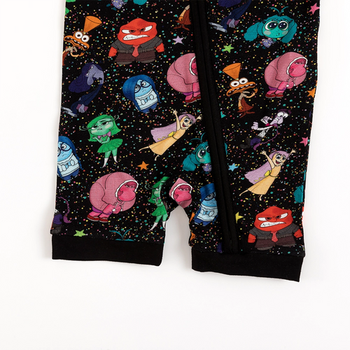 Brain Friend Baby Bamboo Short Zipper Romper Pajamas