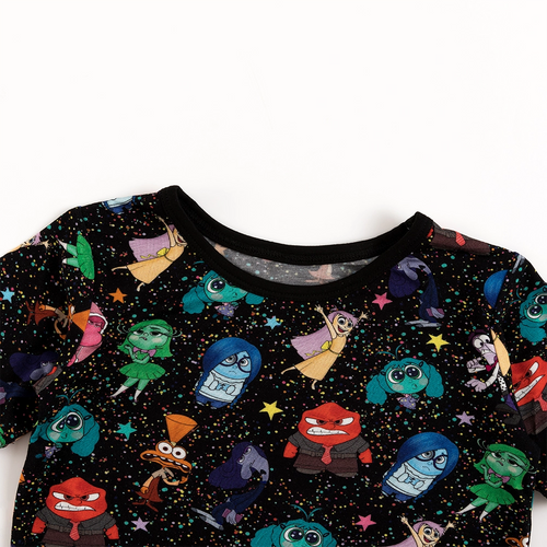 سباق Car Cartoon Kids Bamboo Short Pajama Set