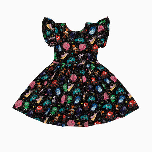 Brain Friend Kids Bamboo Short Sleeves Dress