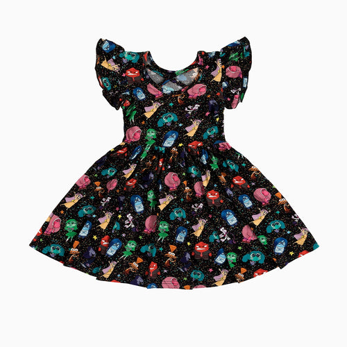 Brain Friend Kids Bamboo Short Sleeves Dress