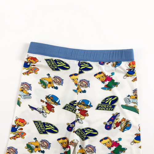 Rocket Skateboard Kids Bamboo Two-Piece Pajama Set