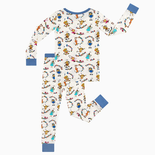 Robot World Kids Bamboo Two-Piece Pajama Set