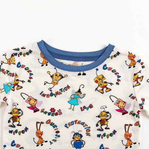 Robot World Kids Bamboo Two-Piece Pajama Set