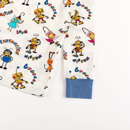 Robot World Kids Bamboo Two-Piece Pajama Set