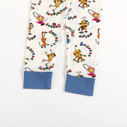 Robot World Kids Bamboo Two-Piece Pajama Set