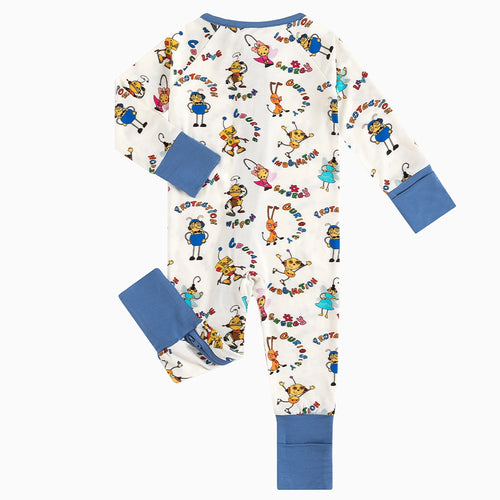 Robot World Baby Bamboo Zipper Romper Pajama