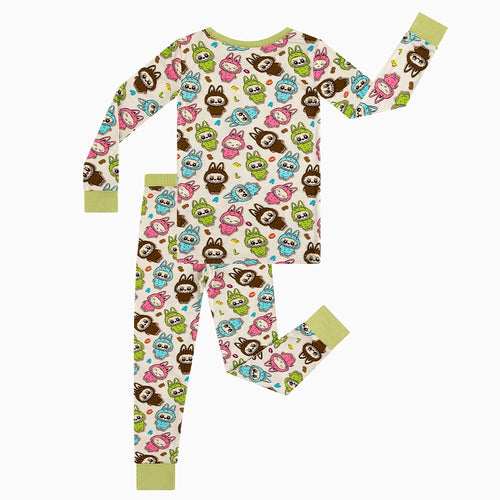 Fashion Dolls Kids Bamboo Two-Piece Pajama Set