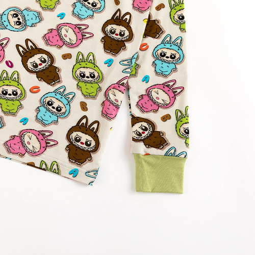 Fashion Dolls Kids Bamboo Two-Piece Pajama Set