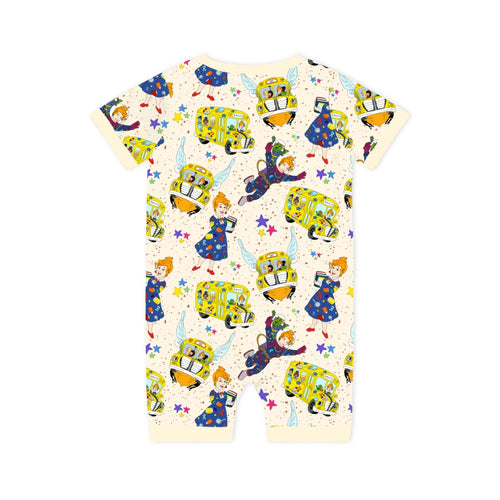 سباق كارتون بيبي بيامبو بامبو قصير الرومس بيجاما