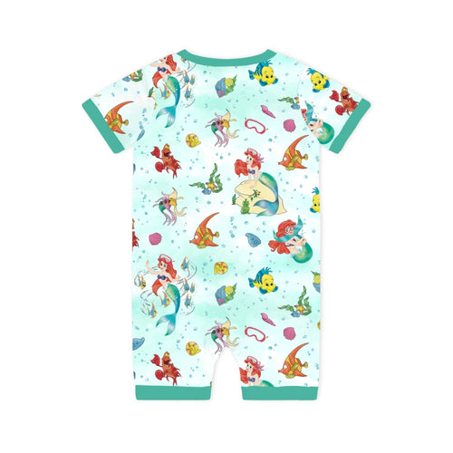 Mermaid Ocean Life Bamboo Family Matching Pajamas