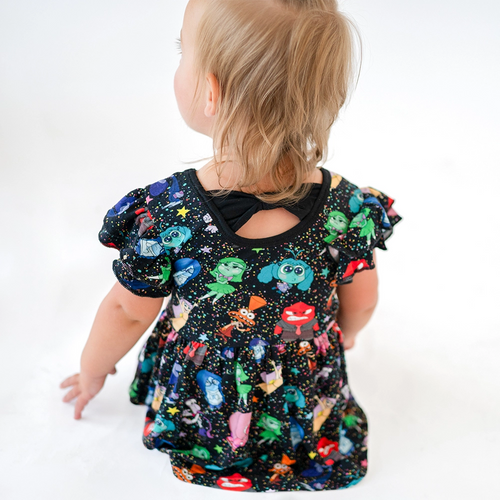Brain Friend Twirl Dress With Bodysuit