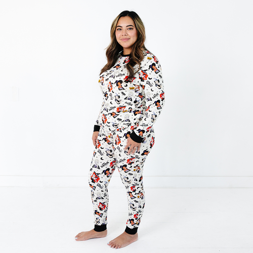 Halloween Princess Pumpkin Spider Bamboo Family Matching Pajamas