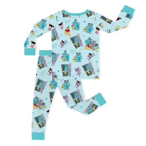 Monster Scare Kids Bamboo Two-Piece Pajama Set