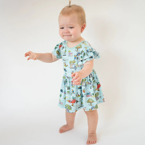 Bear Family Life Twirl Dress With Bodysuit