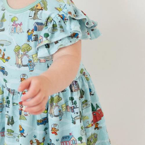 Bear Family Life Twirl Dress With Bodysuit