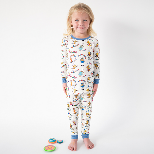 Robot World Kids Bamboo Two-Piece Pajama Set