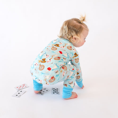 Fancyprince Dream Wonderland Baby Bamboo Zipper Romper Pajamas