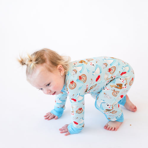 Fancyprince Dream Wonderland Baby Bamboo Zipper Romper Pajamas