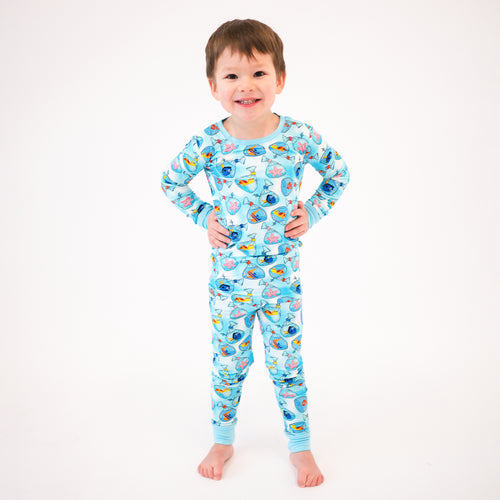 FancyPrince Finding Clownfish Kids Bamboo Two-Piece Pajama Set