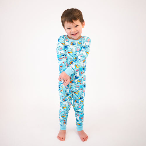 FancyPrince Finding Clownfish Kids Bamboo Two-Piece Pajama Set