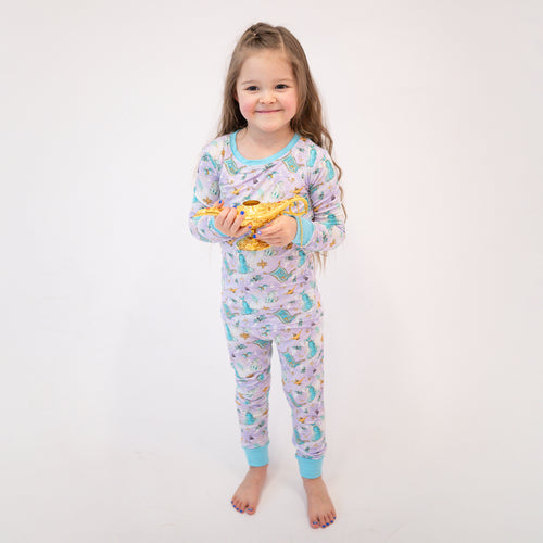 FancyPrince Magic Lamp Kid Bamboo Two-Piece Pajama Set