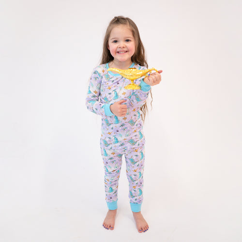 FancyPrince Magic Lamp Kid Bamboo Two-Piece Pajama Set