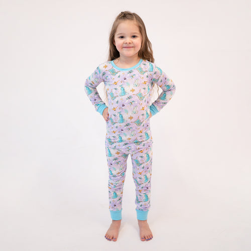 FancyPrince Magic Lamp Kid Bamboo Two-Piece Pajama Set