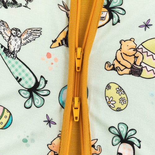 Easter Bear Pattern Bamboo Viscose Romper