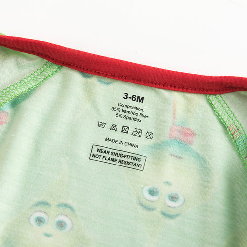 صفقات اليوم عيد الميلاد ثلاثية الأبعاد الوجه الأخضر الخيزران الرومبير