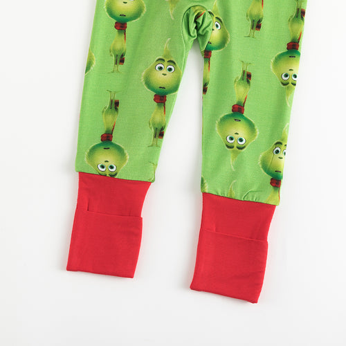 صفقات اليوم عيد الميلاد ثلاثية الأبعاد الوجه الأخضر الخيزران الرومبير