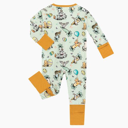 Easter Bear Pattern Bamboo Viscose Romper