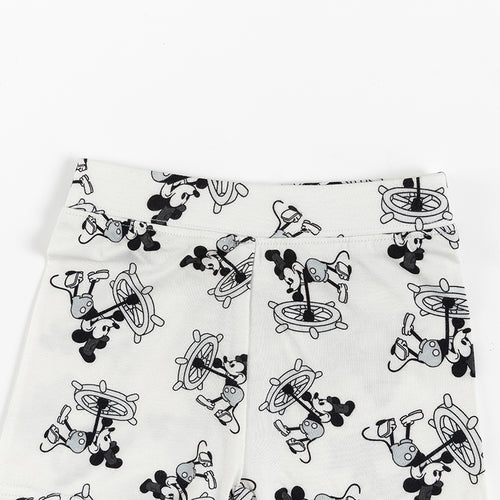 Helmsman Mouse Pattern Bamboo Short Sleeve Pajamas