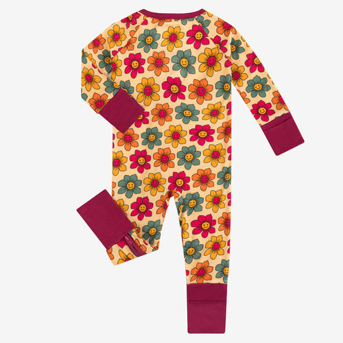 Bamboo Viscose Pajamas With Colorful Flower