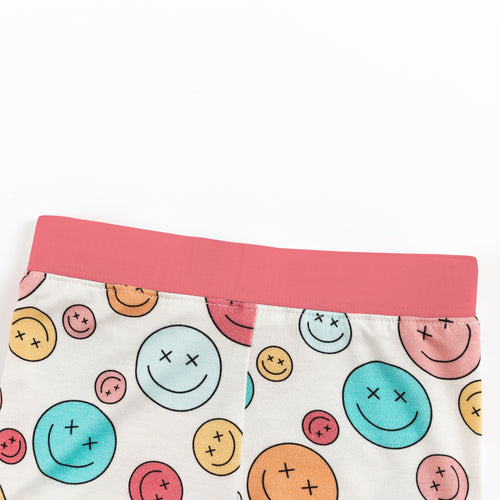 Dreamy Smile Face Bamboo Two Piece Set