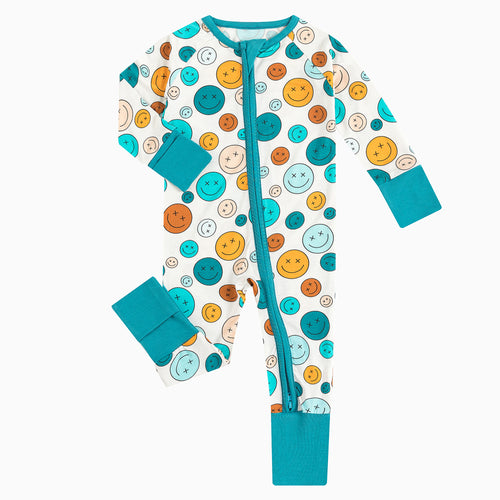 Colorful Smiley Bamboo Sleeper