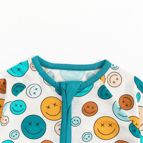 Colorful Smiley Bamboo Sleeper